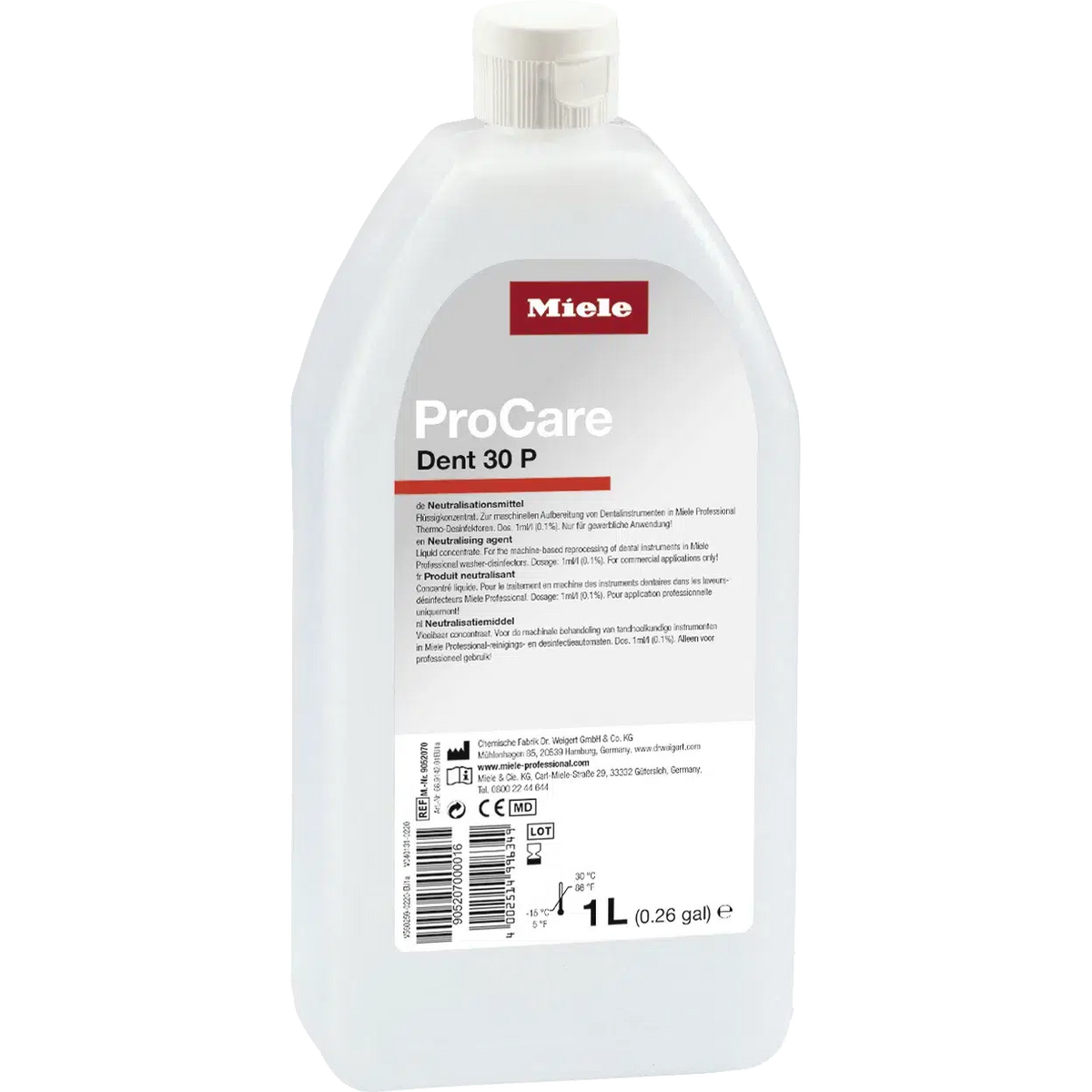Miele Procare Dent 30 P - Neutralisatiemiddel (1L)-Miele-Sordent