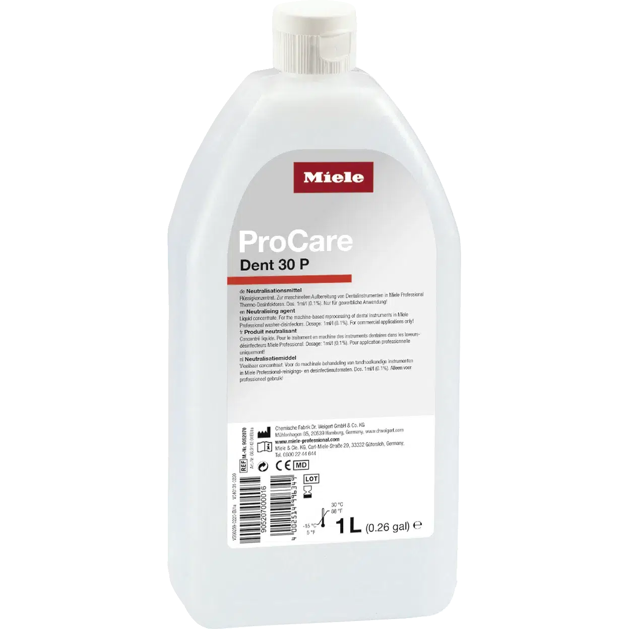 Miele Procare Dent 30 P - Neutralisatiemiddel (1L)-Miele-Sordent
