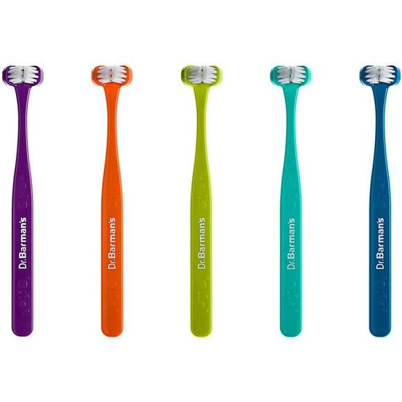 Dr. Barman's Superbrush Tandenborstel Kids (6-11 Jaar) (1 st.)-Dr. Barman's-Sordent