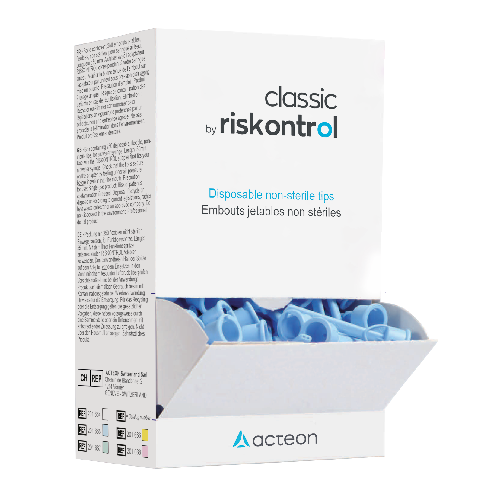 Acteon Riskontrol® Classic / Art - Meerfunctiespuittips - (250 st.)-Acteon-Sordent