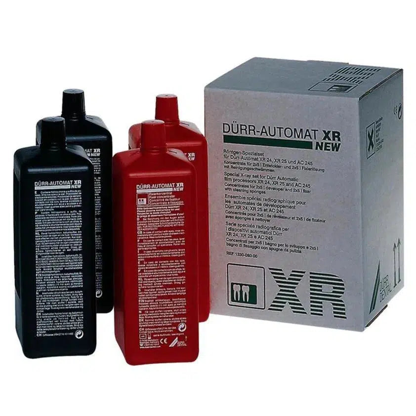 Dürr Automat Ontwikkelset XR Röntgenfilmchemie (2x2x5L)-Dürr-Sordent