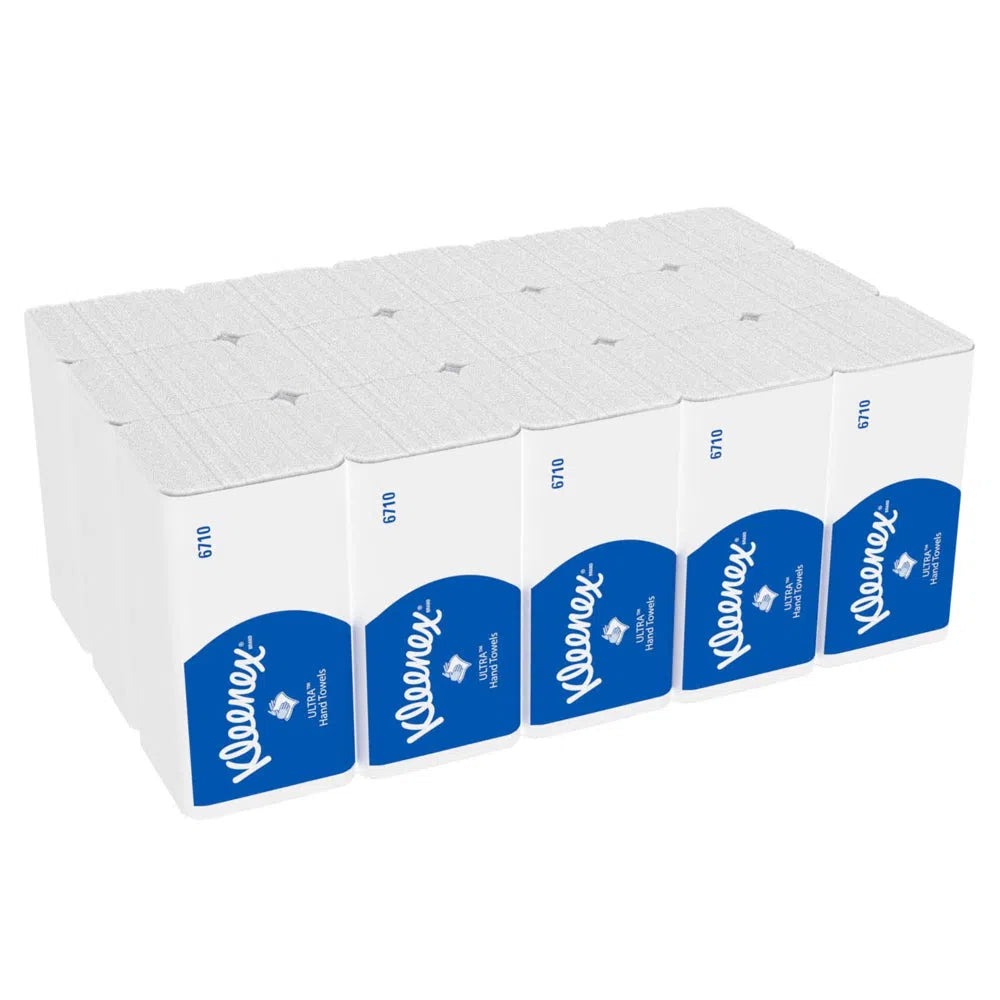 Kleenex® Ultra™ 3-laagse V-Gevouwen papieren handdoek - (15x96 st)-Kleenex-Sordent