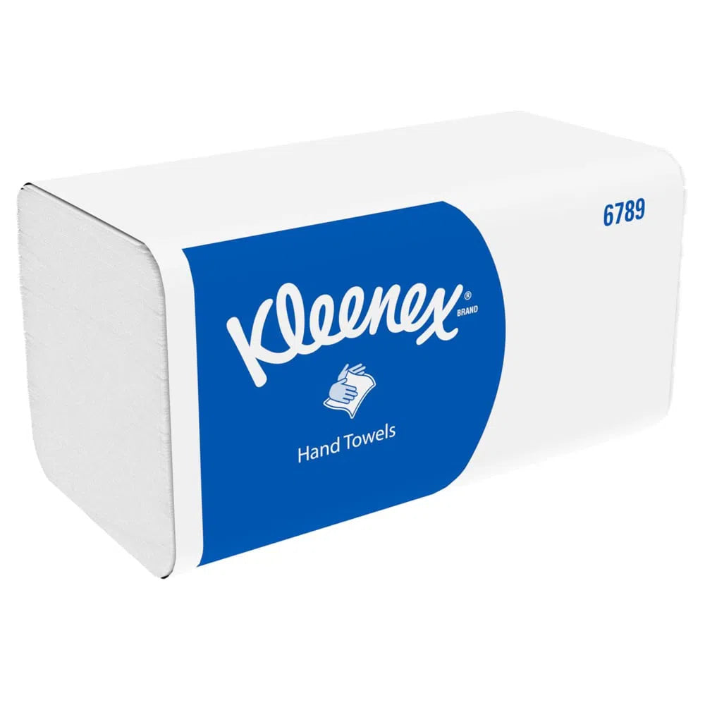 Kleenex® V-Gevouwen 2-laagse papieren handdoeken - (15x186 st)-Kleenex-Sordent