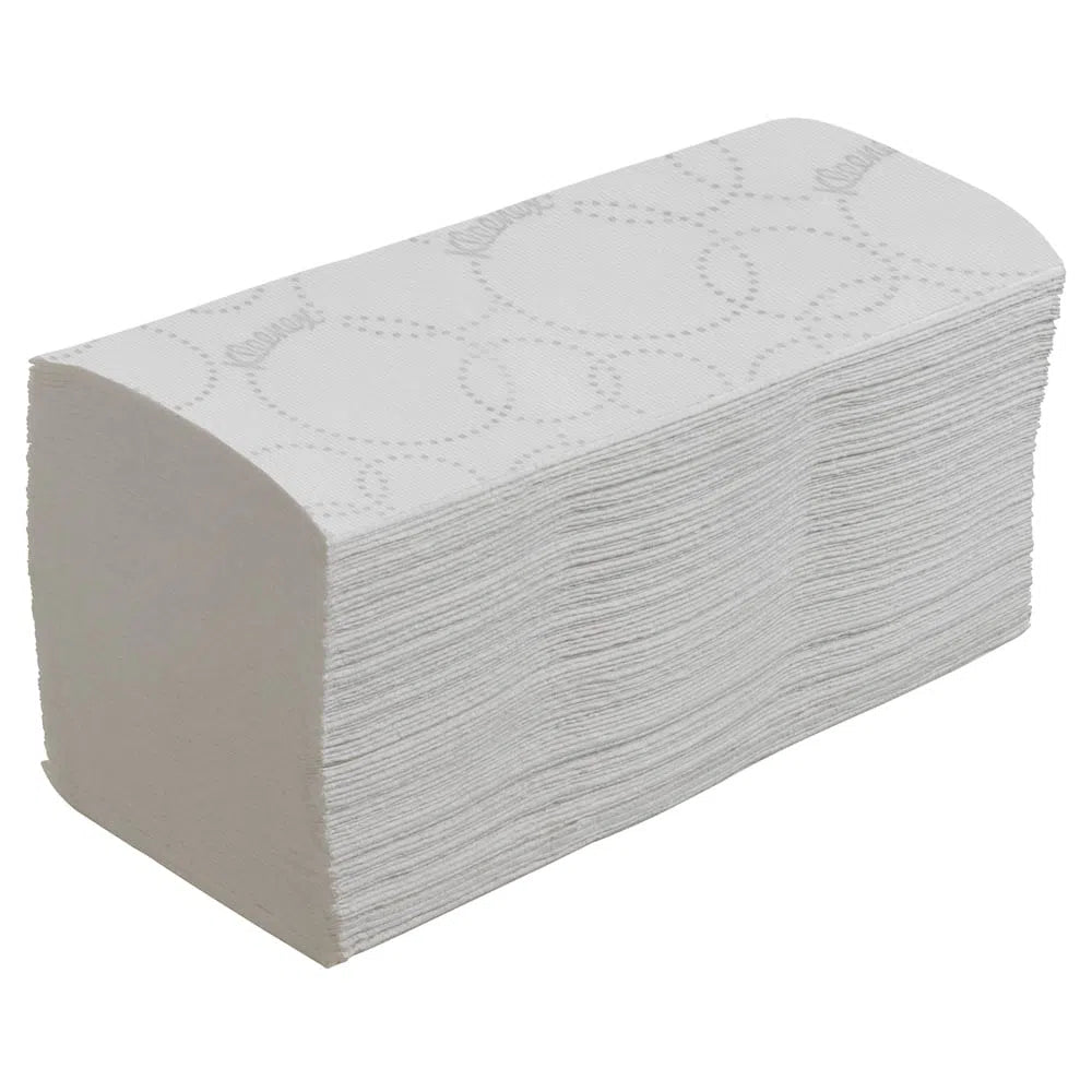 Kleenex® V-Gevouwen 2-laagse papieren handdoeken - (15x186 st)-Kleenex-Sordent