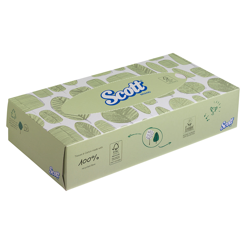 Scott® Professional Gezichtsdoekjes Wit 2-Laags (21 x 100 st.)-Kimberly Clark-Sordent