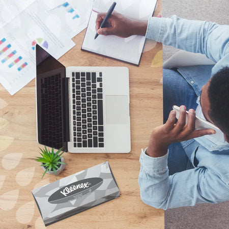 Kleenex® Facial Tissues 2-Laags 21.6x18.6 cm (21 x 100 st.)-Kleenex-Sordent