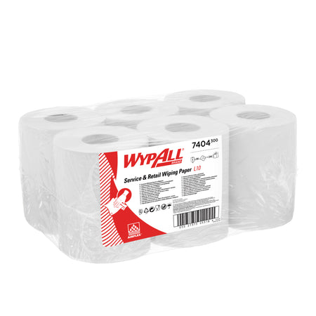 Kleenex Wypall® Centerfeed Rol 38x18,3 cm 1-Laags (6 x 390 st.)-Kleenex-Sordent