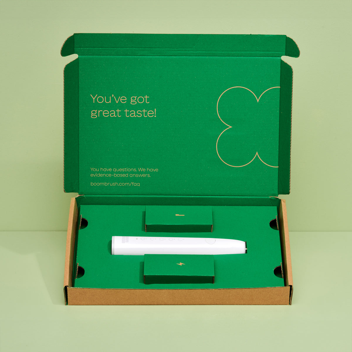 Boombrush Sonische Tandenborstel (Zwart/Wit) – 90 Dagen Batterij-Boombrush-Sordent