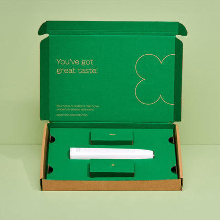 Boombrush Sonische Tandenborstel (Zwart/Wit) – 90 Dagen Batterij-Boombrush-Sordent