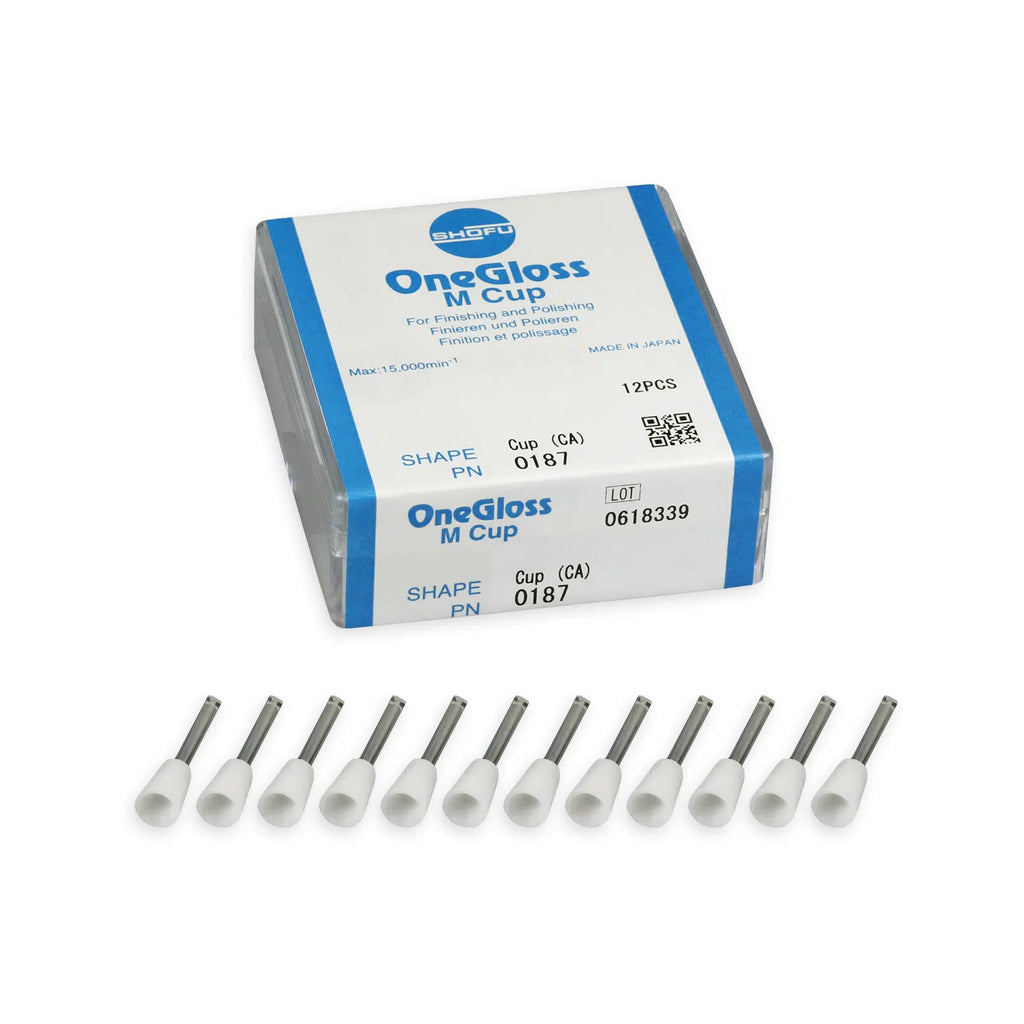 Shofu OneGloss® IC Omgekeerde Kegel Refill 100 (Polijstpoint) (50 st.)-Shofu-Sordent