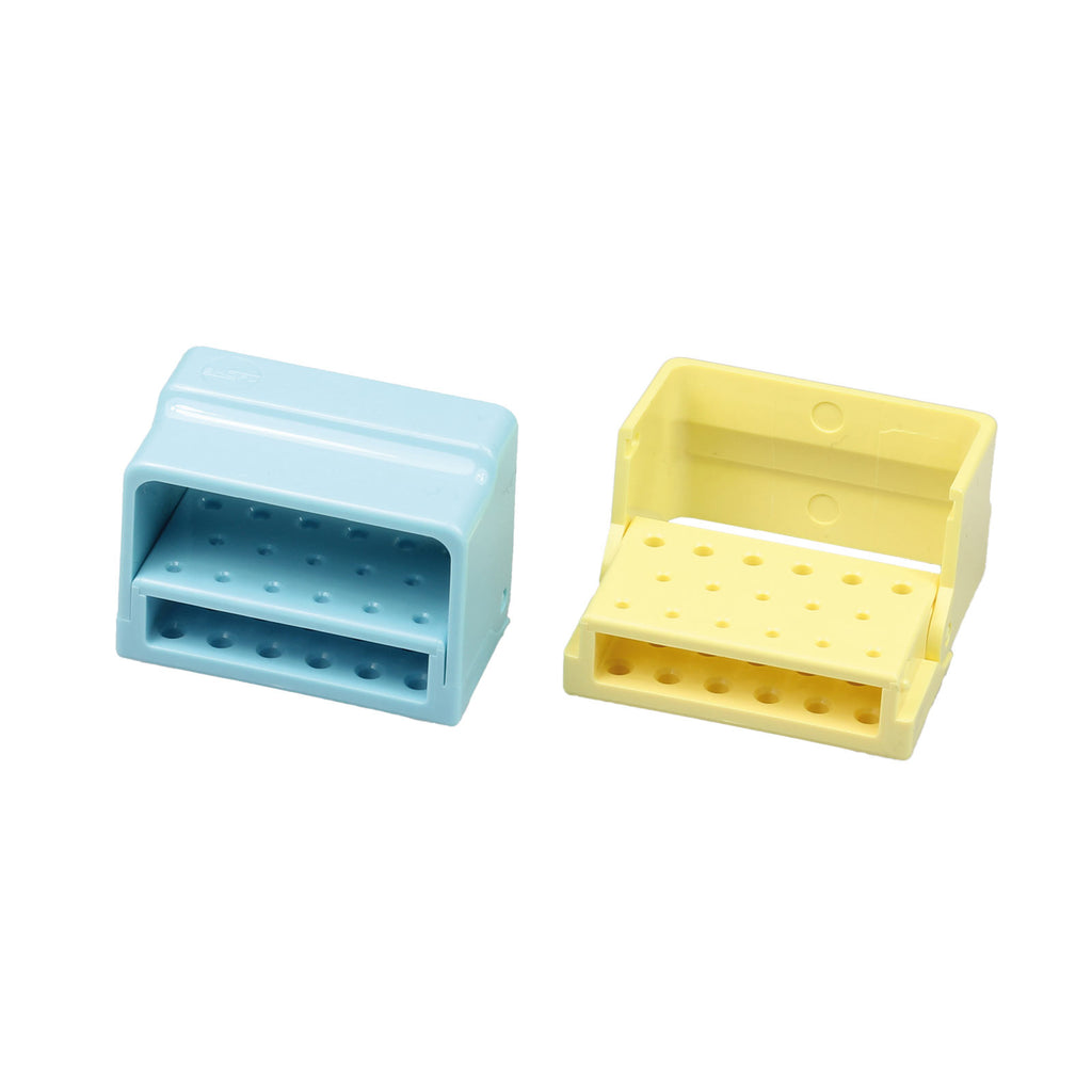 Shofu Bur Station II Borenblok Geel (11 FG + 6 CA)-Shofu-Sordent