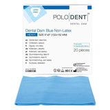 PoloDent Non Latex Dental Dam Heavy Groen 152 x 152 mm (36 st.)-PoloDent-Sordent