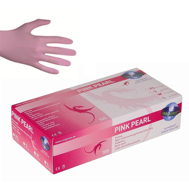 FHS Dental Nitril Handschoenen Poedervrij Pink Pearl (100 st.)-FHS Dental-Sordent