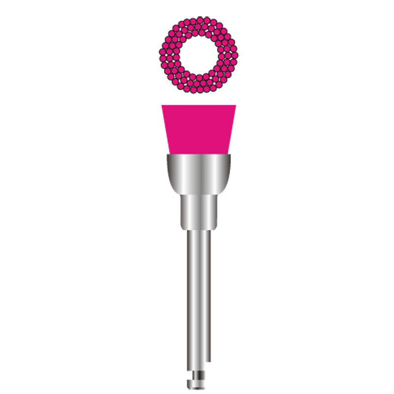 FHS Dental Polijstborstels Roze Soft RA (100 st.)-FHS Dental-Sordent