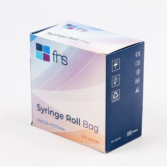 FHS Dental Syringe Roll Bag 5.88 x 44.95 cm (250 st.)-FHS Dental-Sordent