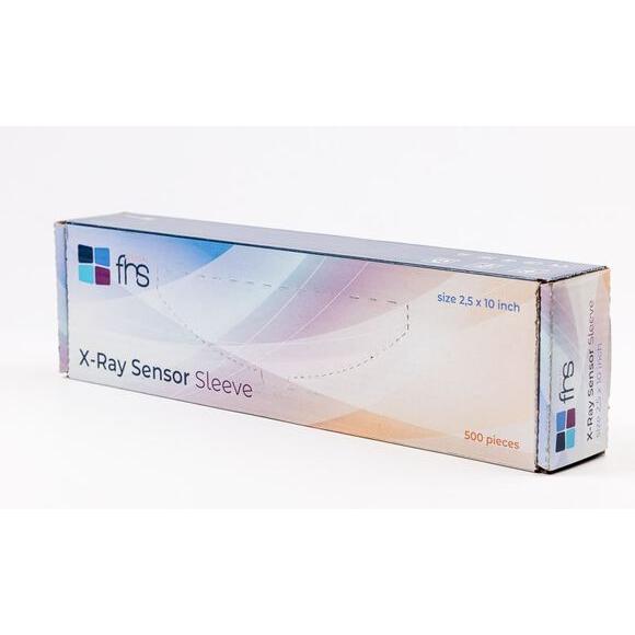 FHS Dental X-Ray Sensor Sleeves 6.35 x 25.4 cm (500 st.)-FHS Dental-Sordent