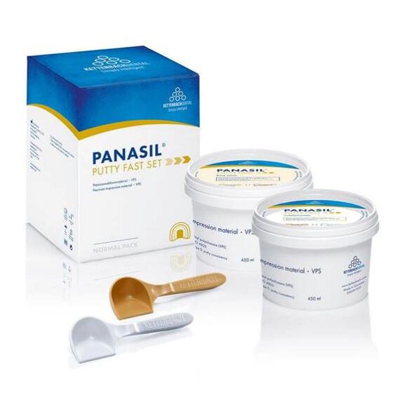 Kettenbach Panasil® Putty Fast Set Normal (2 x 450 mL)-Kettenbach-Sordent