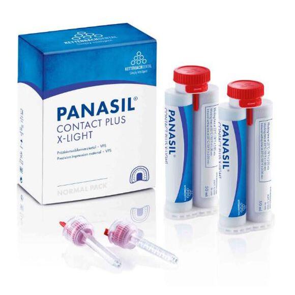 Kettenbach Panasil® Contact Plus X-Light (2x50 mL + Tips)-Kettenbach-Sordent
