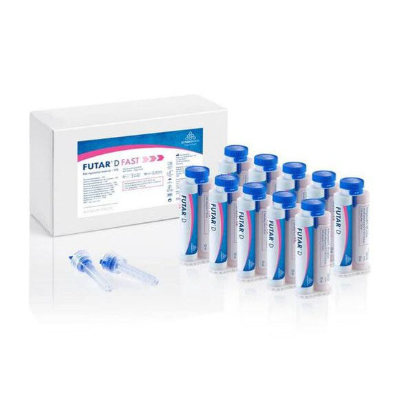 FUTAR® D Fast Beetregistratie Bulkpack - (10x 50,0 mL + tips)-Kettenbach-Sordent
