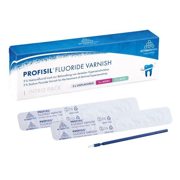 Kettenbach Profisil® Fluoride Varnish Intro Pack (6 x 0.5 mL)-Kettenbach-Sordent