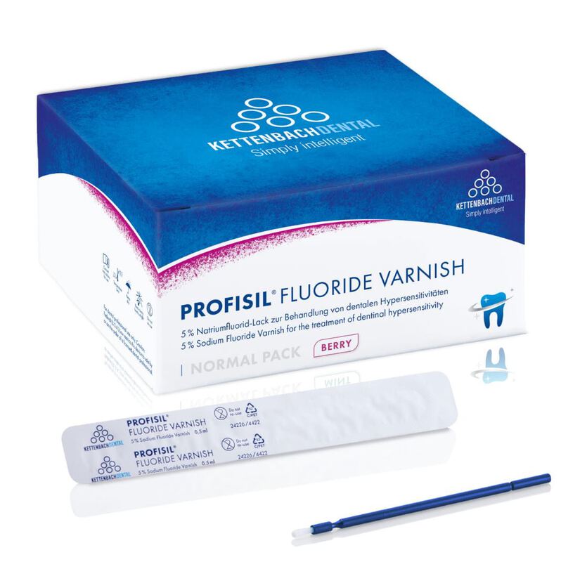 Kettenbach Profisil® Fluoride Varnish Bessen (50 x 0.5 mL)-Kettenbach-Sordent