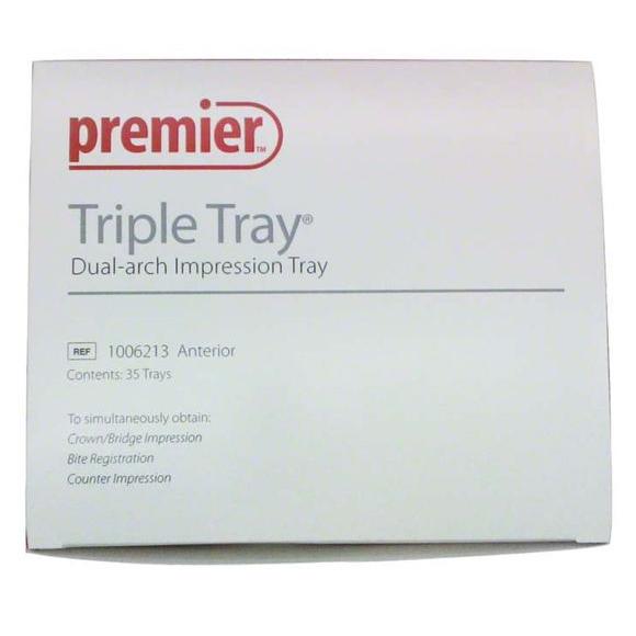 Premier Dental Triple Tray® Afdruklepels Anterior (35 st.)-Premier Dental-Sordent