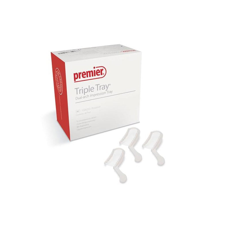 Premier Dental Triple Tray® Afdruklepels Extended Quandrant (35 st.)-Premier Dental-Sordent