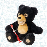 Denlo Speelgoed - Bruine Beer Poetspop + Tandenborstel-Denlo-Sordent