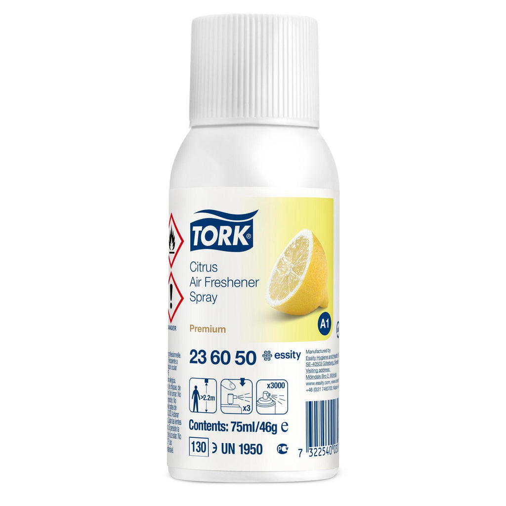Tork Luchtverfrisser Spray Fruit/Citrus (12 x 75 mL)-Tork-Citrus-Sordent
