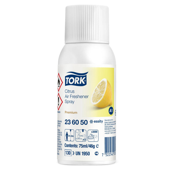 Tork Luchtverfrisser Spray Fruit/Citrus (12 x 75 mL)-Tork-Citrus-Sordent