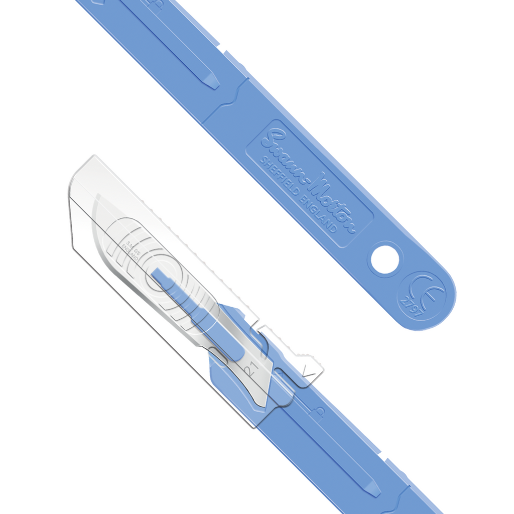 Swann-Morton RVS Scalpel Mesjes + Heft Steriel Nr. 10-23 (10 st.)-Swann-Morton-Sordent
