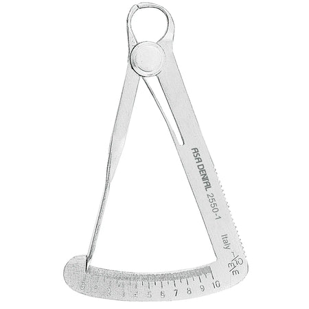 Asa Dental Schuifmaat 0-10 mm Iwanson voor was decimal caliper-Instrumenten-Asa Dental S.p.A-Sordent