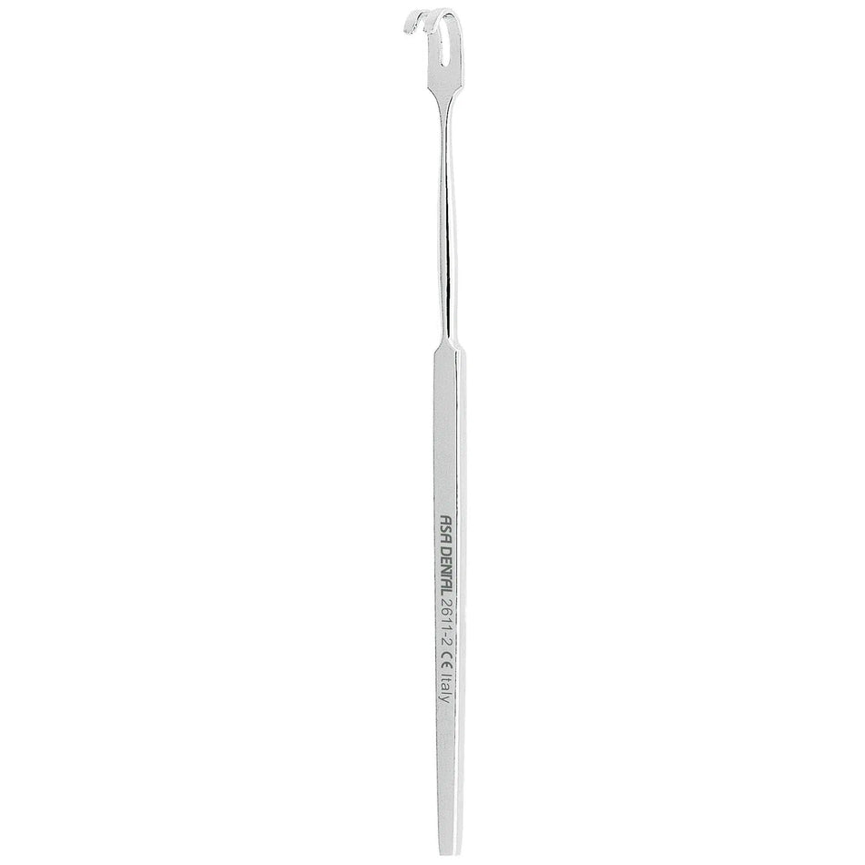Asa Dental Retractor dubbele haak, tip afgerond Stomp (16 cm)-Instrumenten-Asa Dental S.p.A-Sordent
