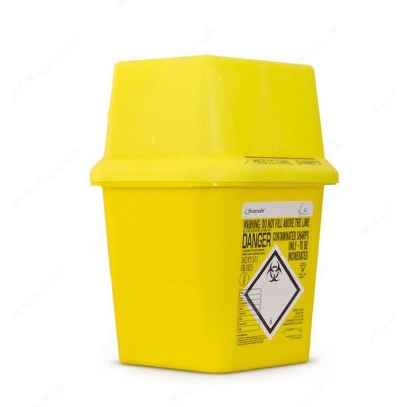 Sharpsafe 5L Naaldcontainer – Veilig Medisch Afvalbeheer-Sharpsafe-Sordent