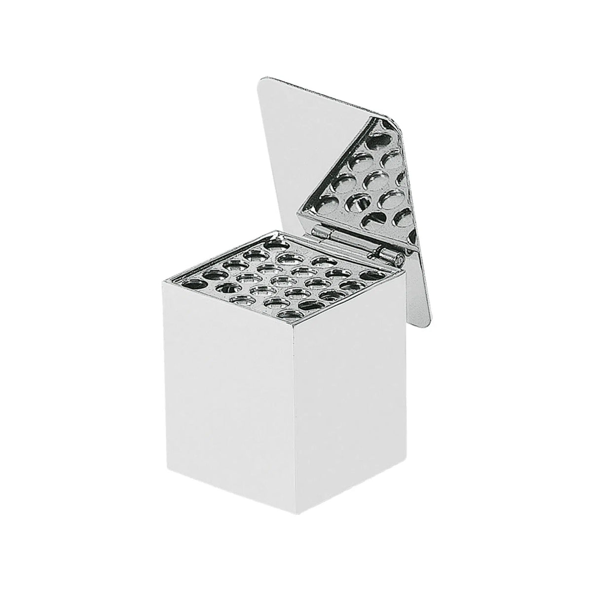 Asa Dental Wattenpellets Dispenser Metaal (40x40x50 mm)-Instrumenten-Asa Dental S.p.A-Sordent