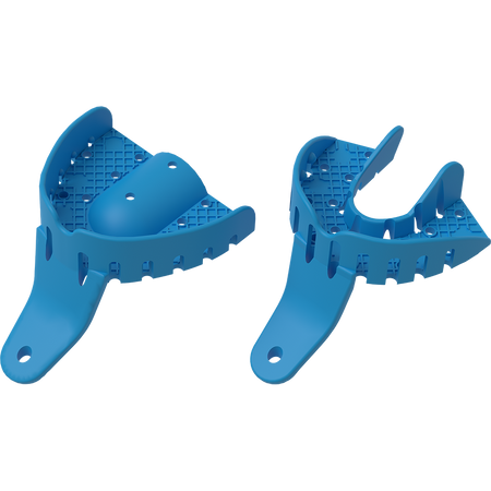 Asa Dental Afdruklepels - Onderkaak en Bovenkaak (12+12 st.)-Disposables-Asa Dental S.p.A-#1 (2853E-1)-Sordent