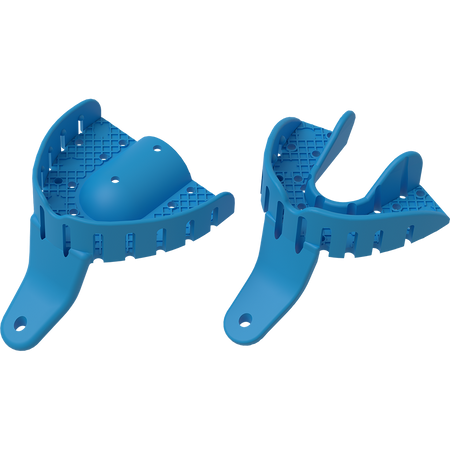 Asa Dental Afdruklepels - Onderkaak en Bovenkaak (12+12 st.)-Disposables-Asa Dental S.p.A-#2 (2853E-2)-Sordent