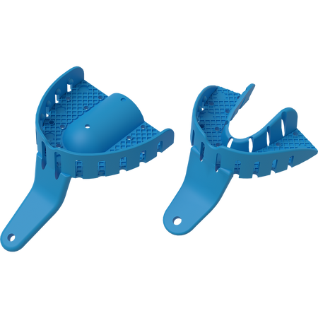 Asa Dental Afdruklepels - Onderkaak en Bovenkaak (12+12 st.)-Disposables-Asa Dental S.p.A-#3 (2853E-3)-Sordent