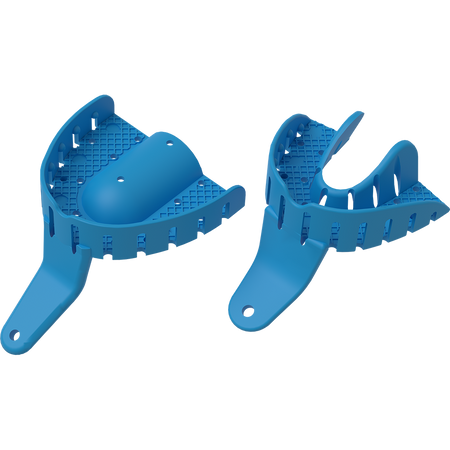 Asa Dental Afdruklepels - Onderkaak en Bovenkaak (12+12 st.)-Disposables-Asa Dental S.p.A-#4 (2853E-4)-Sordent