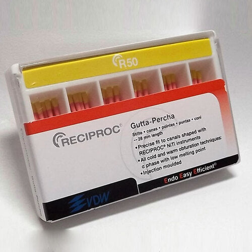 VDW Reciproc R50/28 mm Gutta-Percha (60 st.)-VDW-Sordent