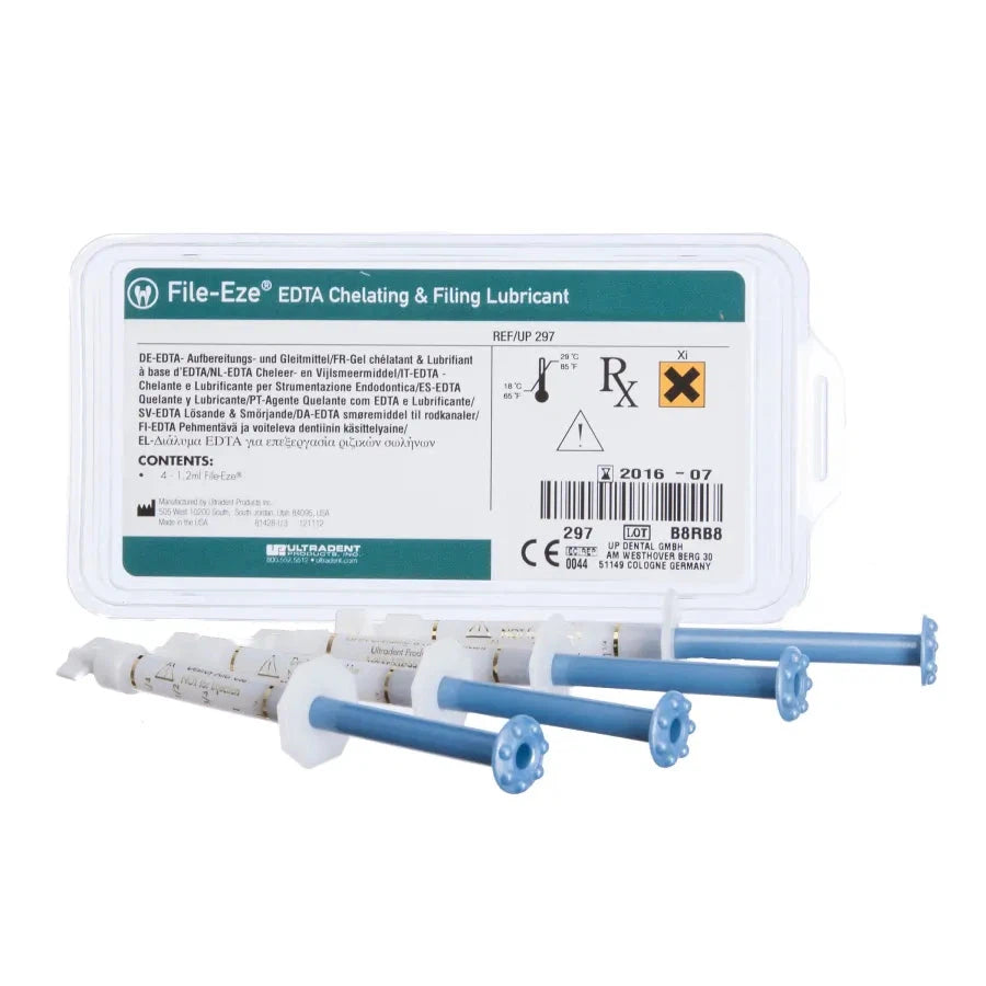 File-Eze™ EDTA Lubricant - Vijlglijmiddel Refill - (4x1,2 mL)-Ultradent-Sordent