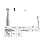 Meisinger Stalen Boor Bearing Rond 1 (10 st.)-Hager & Meisinger-HP-021-Sordent