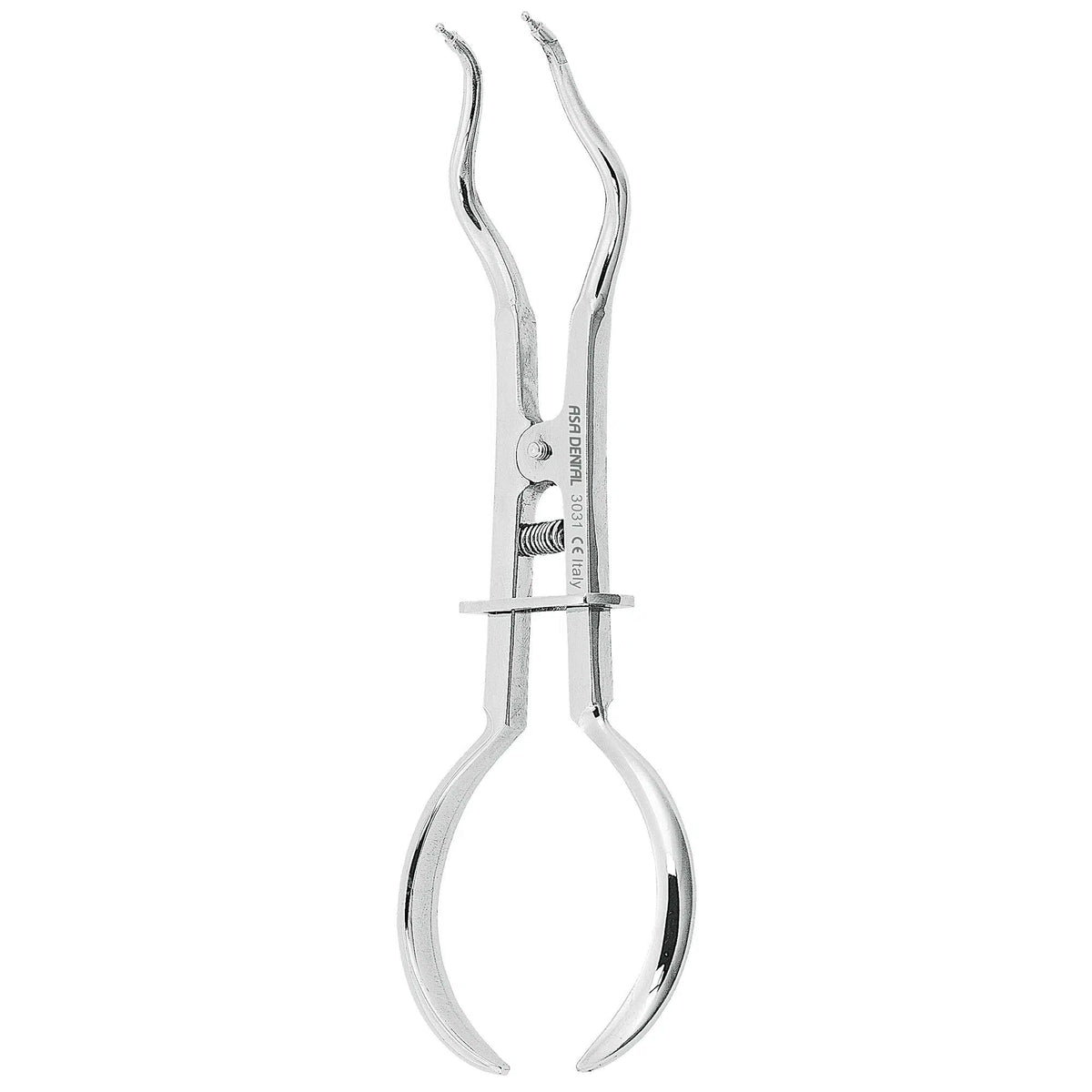 Asa Dental Rubberdam klemtang Brewer Gebogen (17 cm)-Instrumenten-Asa Dental S.p.A-Sordent