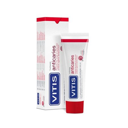 VITIS Anticaries Tandpasta – Bescherming tegen Cariës - (75 mL)-Dentaid-Sordent