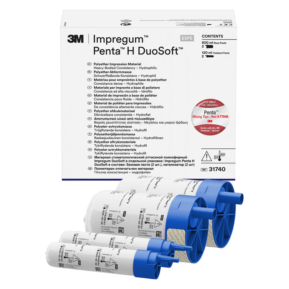 3M™ Impregum™ Penta™ H DuoSoft™ Polyether Afdrukmateriaal Refill (2 x 360 mL)-Solventum-Sordent