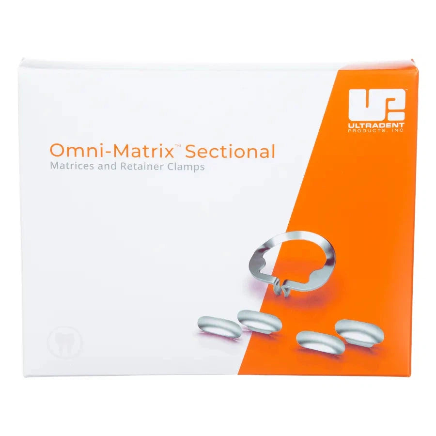 Omni-Matrix™ Sectional Kit - Matrixklem (4 st.) + Band (4x40 st.)-Ultradent-Sordent