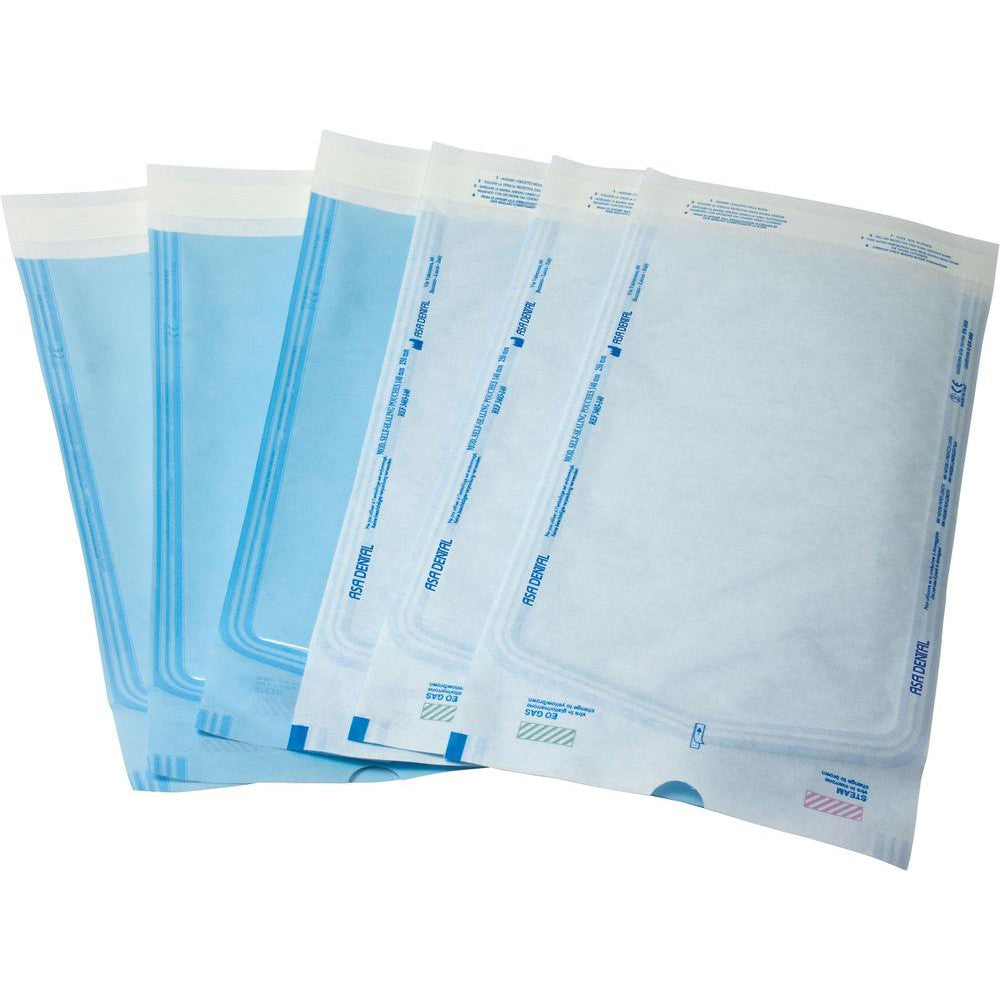 Asa Dental Self-Sealing Flat Pouch Sterilisatiezakjes - Diverse Maten-Disposables-Asa Dental S.p.A-Sordent