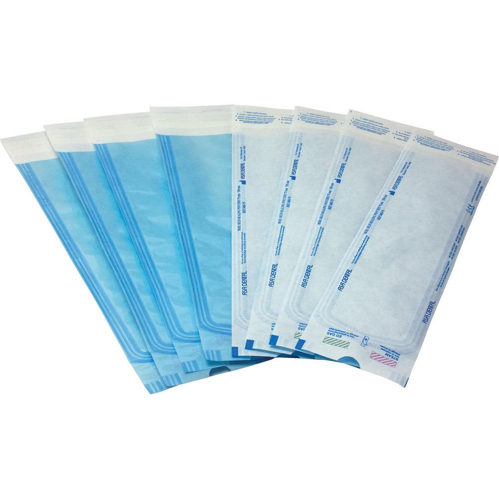 Asa Dental Self-Sealing Flat Pouch Sterilisatiezakjes - Diverse Maten-Disposables-Asa Dental S.p.A-Sordent