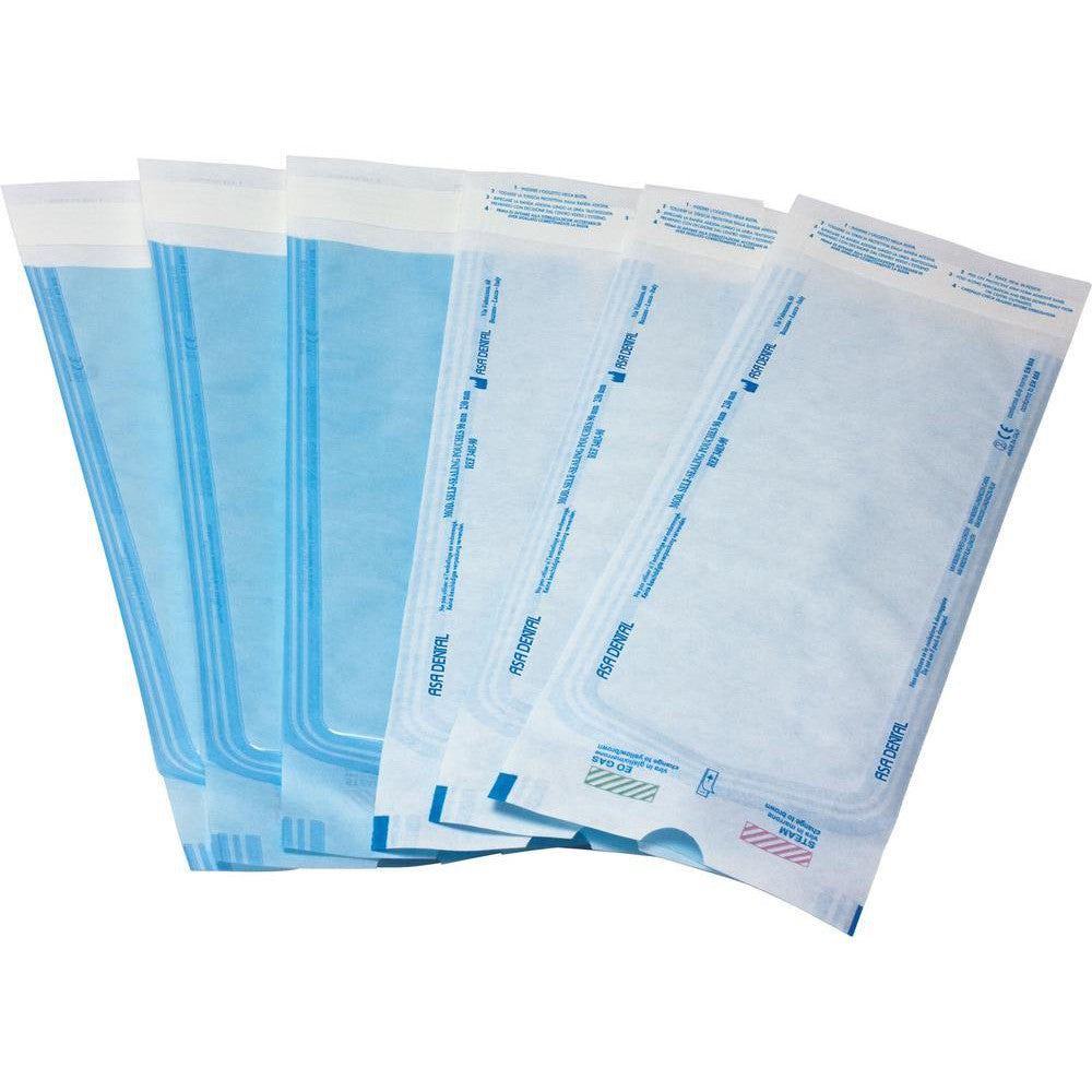 Asa Dental Self-Sealing Flat Pouch Sterilisatiezakjes - Diverse Maten-Disposables-Asa Dental S.p.A-Sordent