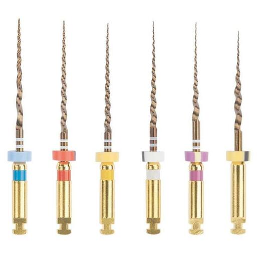 Dentsply ProTaper Gold® Assortiment SX-F3 A0409 | Div. Maten (6 st.)-Dentsply Sirona-Sordent